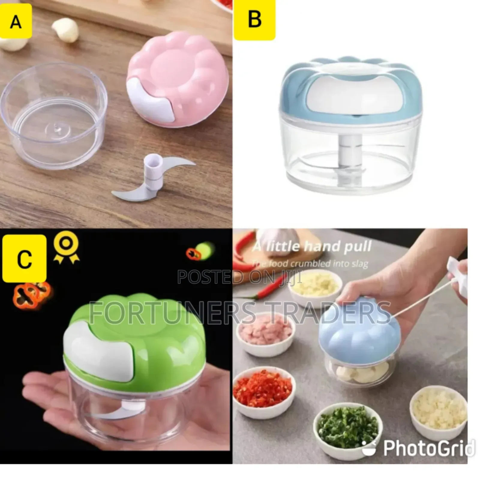 * Garlic Pull Grinder/Chopper Kitchen Multifunction*