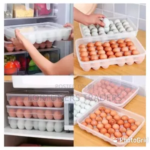 *34pc Egg Tray With Lid