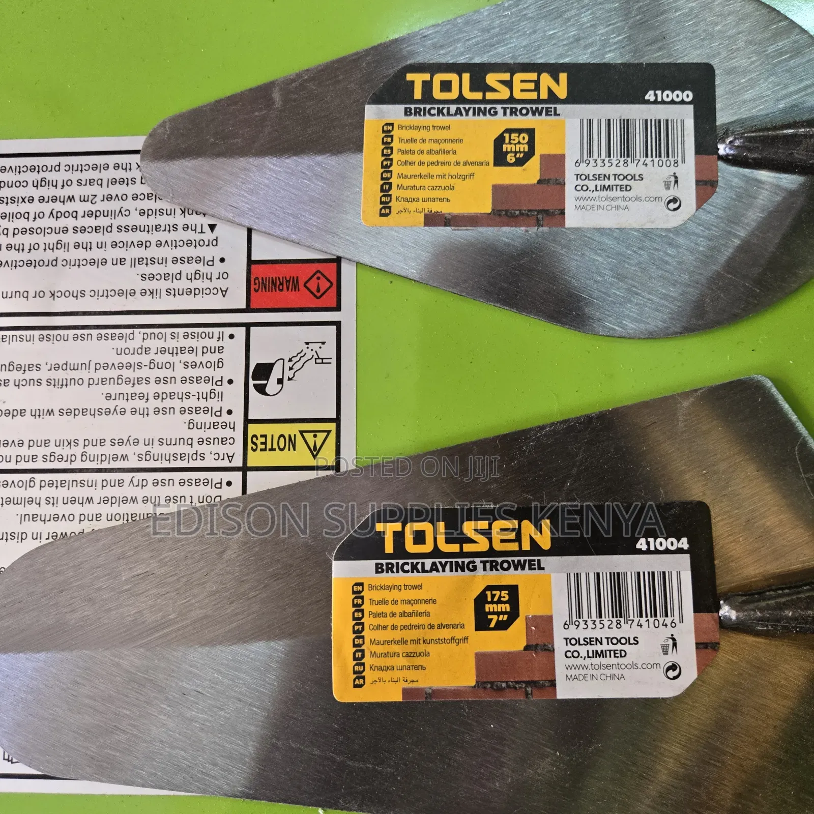 Bricklaying Trowels Tolsen Plaster Brick Trowels