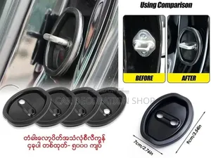 4pc Black or White Door Universal Clipon Door Bang Absorbers
