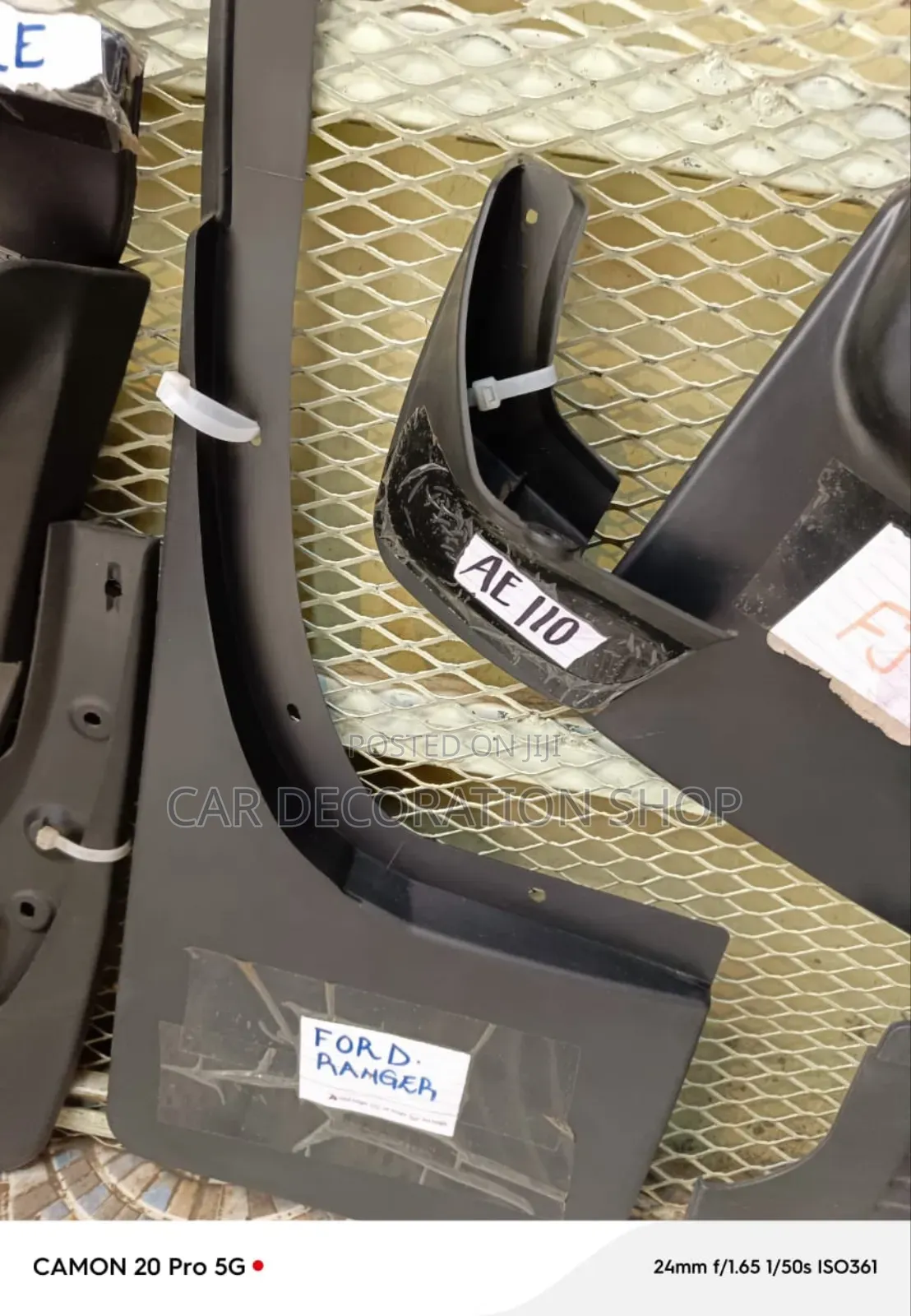 Ford Ranger 4pcs Replacement Mud Splash Guards