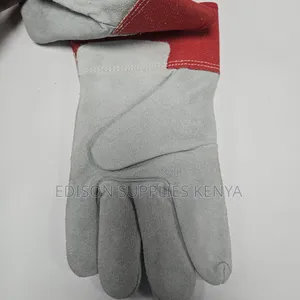 Total Leather Working Gloves Heavy Duty Gardening Gloves