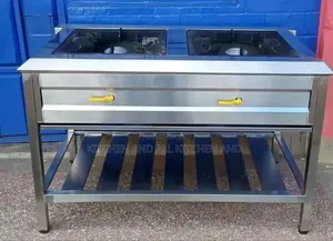 Two Burner Stainless Steel Cooker for Sale