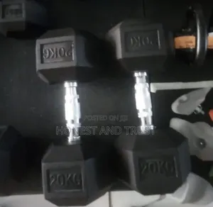 High Quality 20kg Hexagonal Dumpbell