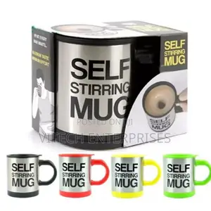 Self Stirring Cup Mug Available Uses Aa Batteries