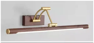 Three-Color Bathroom Mirror Cabinet Vanity Mirror Wall Light