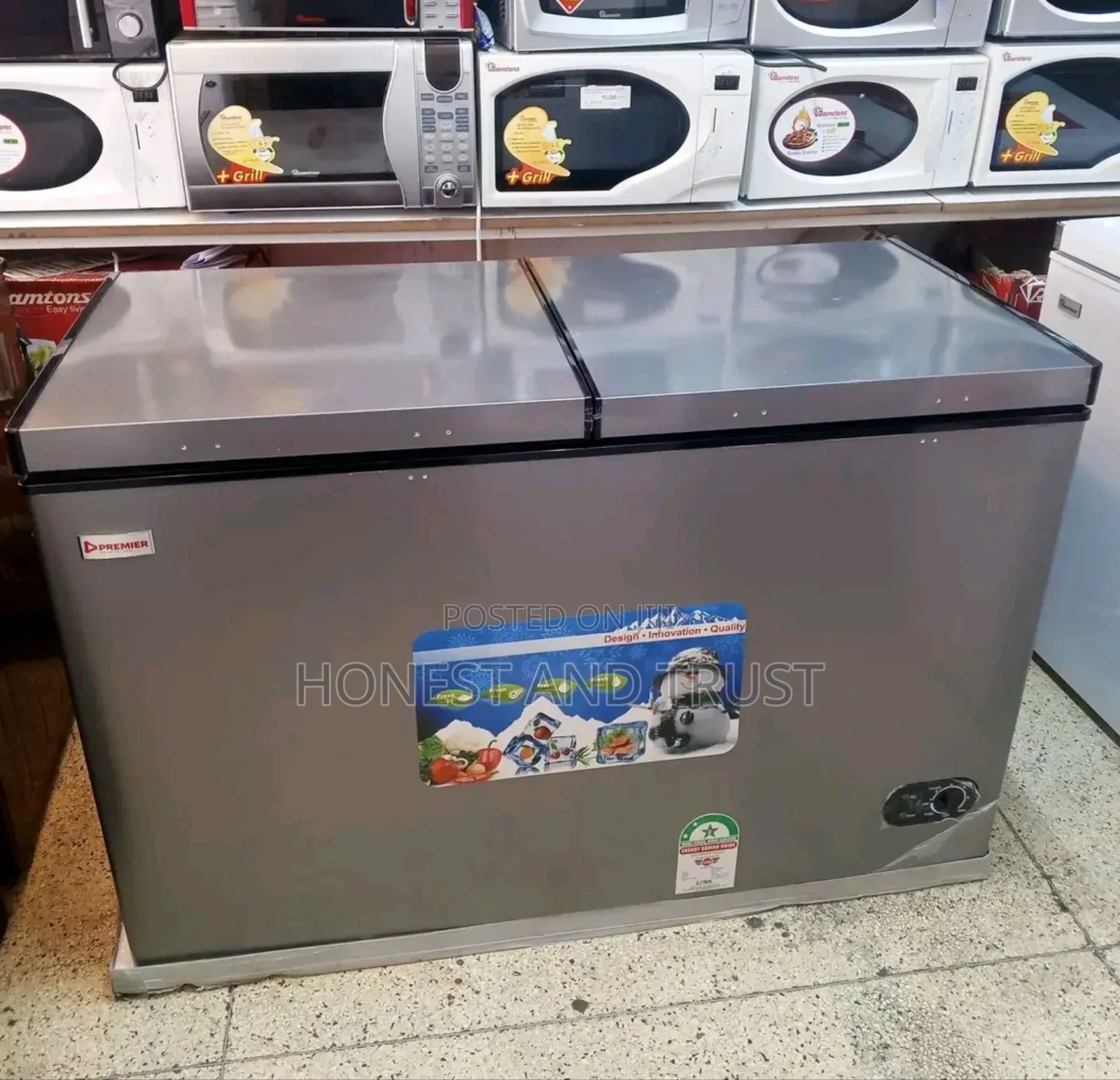 Premier 200l Chest Freezer Low Energy Consumption