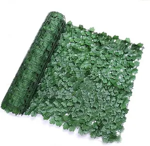 Artificial Leaves Fence