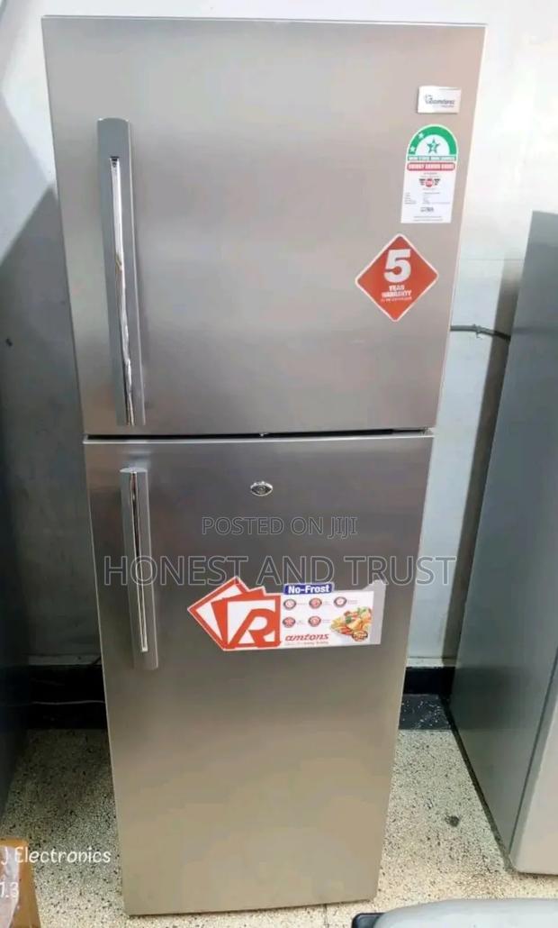 Ramtons 138l Fridge,Frost-Modern-Save Energy-Silver