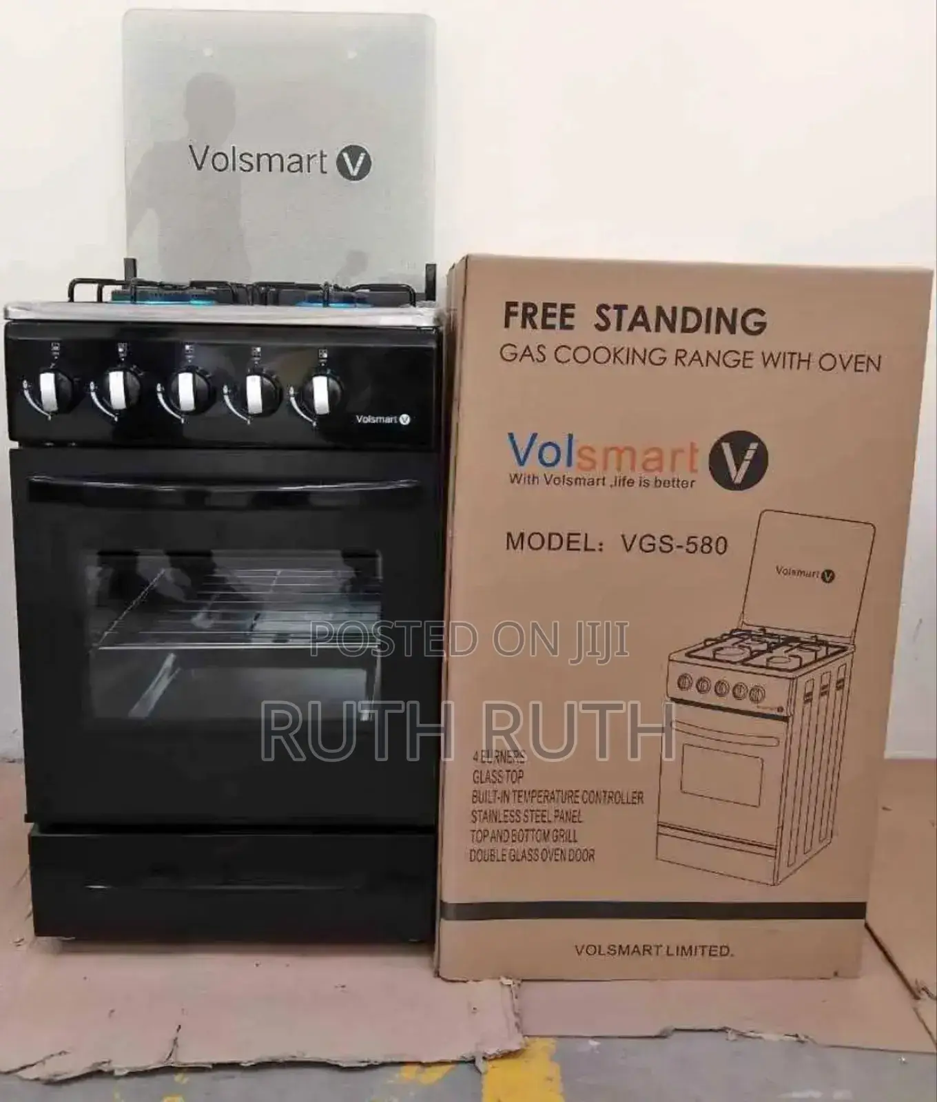 Volsmart Full Gas Standing Cooker Gas Cooker