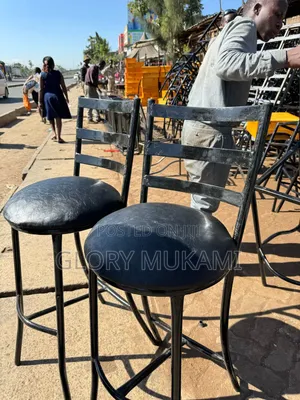 Restaurants And Bar High Flat Chairs