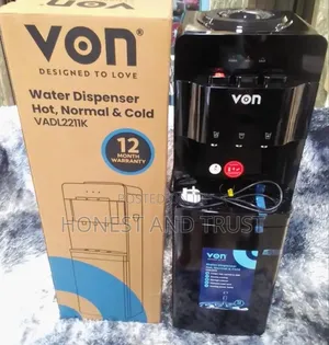 Von 3 Tap Hot Cold Normal Top Load Dispenser