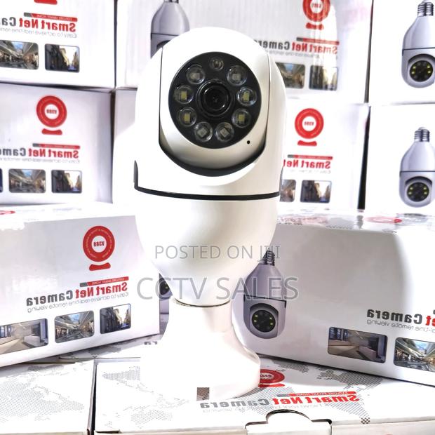 V380 360°View CCTV Camera E27 Holder* Bulb PTZ