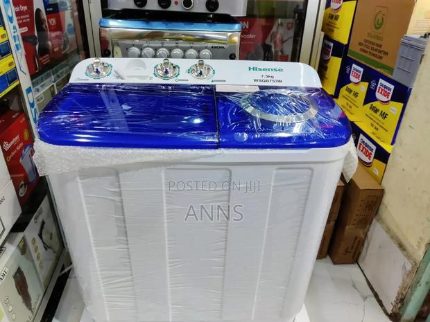 *Hisense Washing Machine 7.5kg Twin Tub