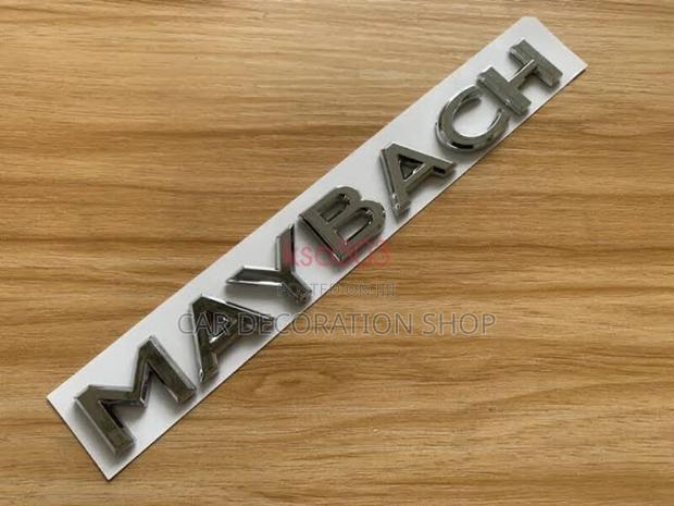 Chrome Letters Badge for Maybach Bonnet