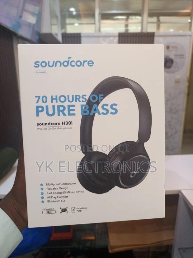 Anker Soundcore H30i | Wireless on-Ear Headphones –A3012h11 - thumbnail 3