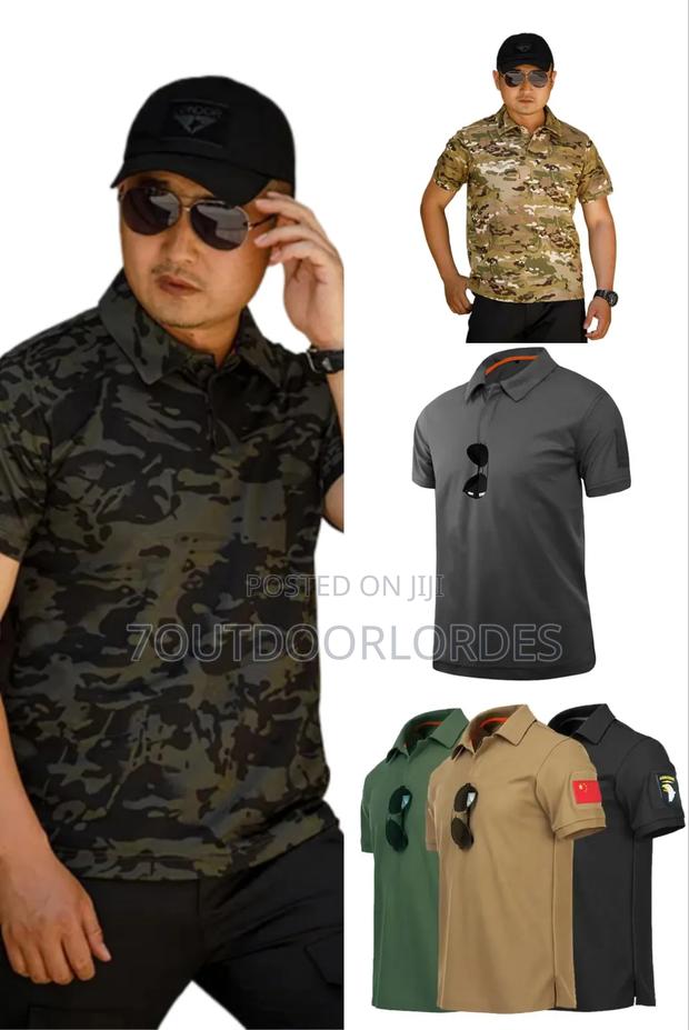Camo Polo Tactical Tshirts - thumbnail 4