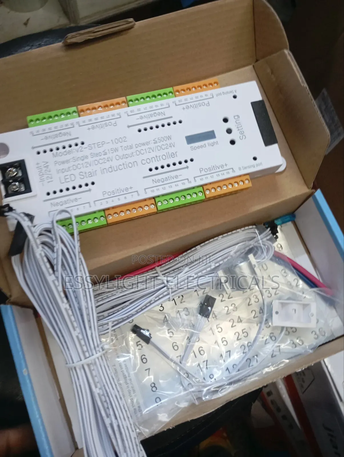 Sensor Controller Led Stair Light Control Lights 32 Steps