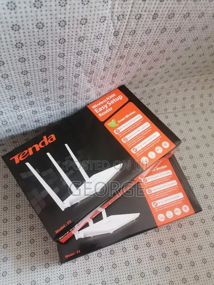 High-definition Tenda F3 N300 300mbps Wifi Router