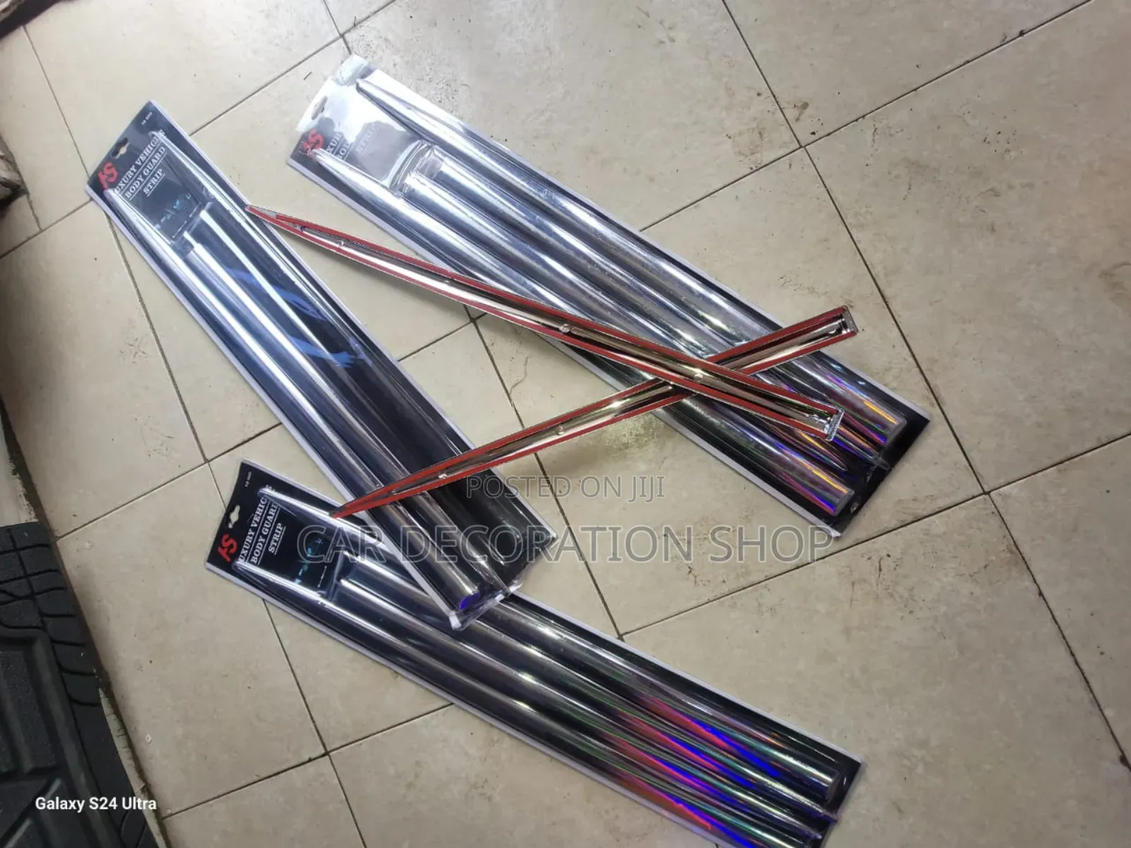 Car Door 4pcs Chrome Trim Molding