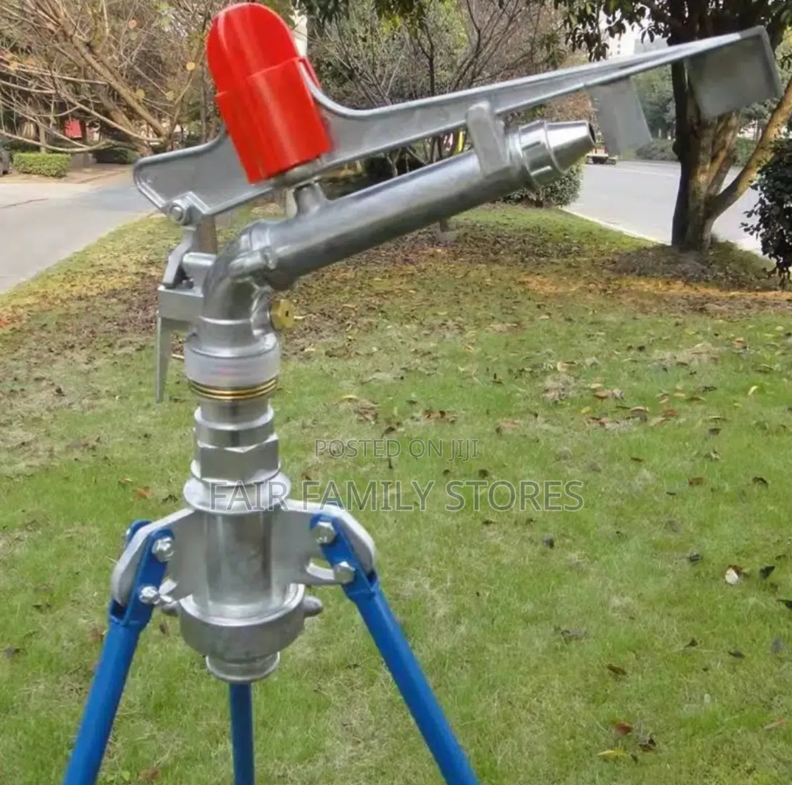 2 Inch Rain Gun Sprinkler 60m Radius With Stand