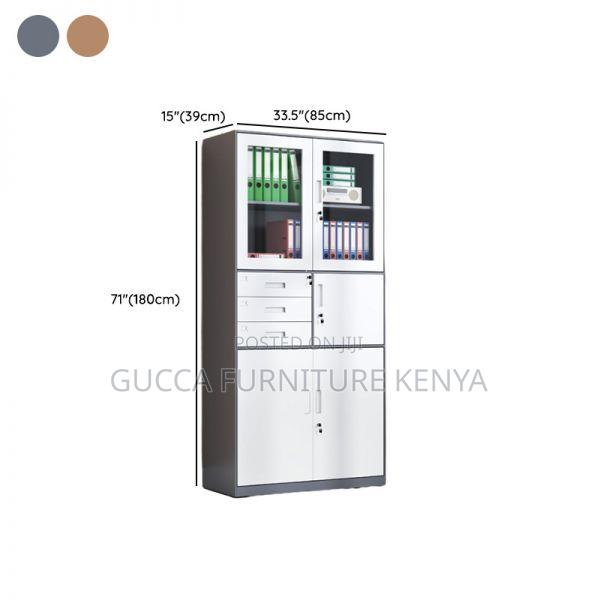 Cabinets: 2-Door Assembled Office Storage Unit With Safe - thumbnail 5