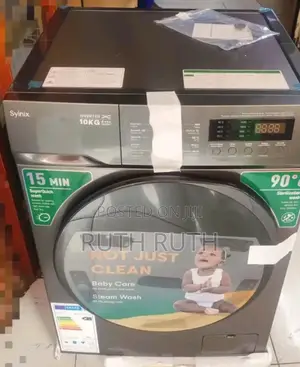 Energy-Efficient Syinix 10kg Front Load Washing Machine