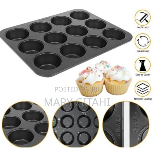 6 Hole Cupcake Tray at  - main view