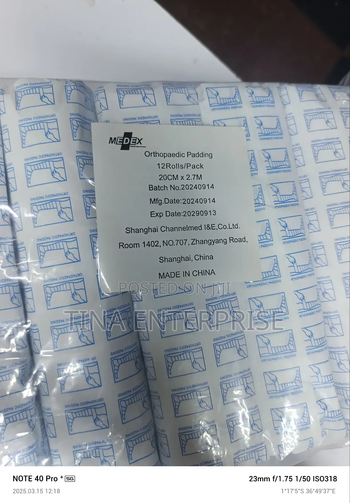 Orthopaedic Padding