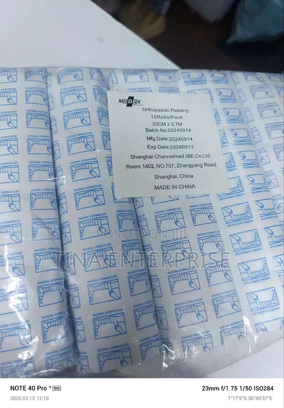 Orthopaedic Padding