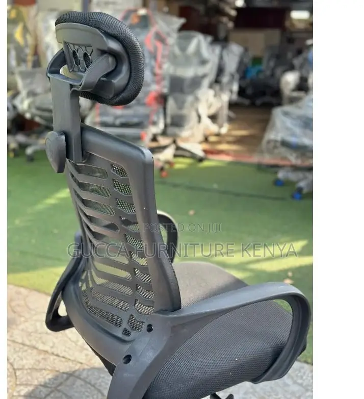 Office Chairs: Office Large Headrest Fishbone Swivel Chair