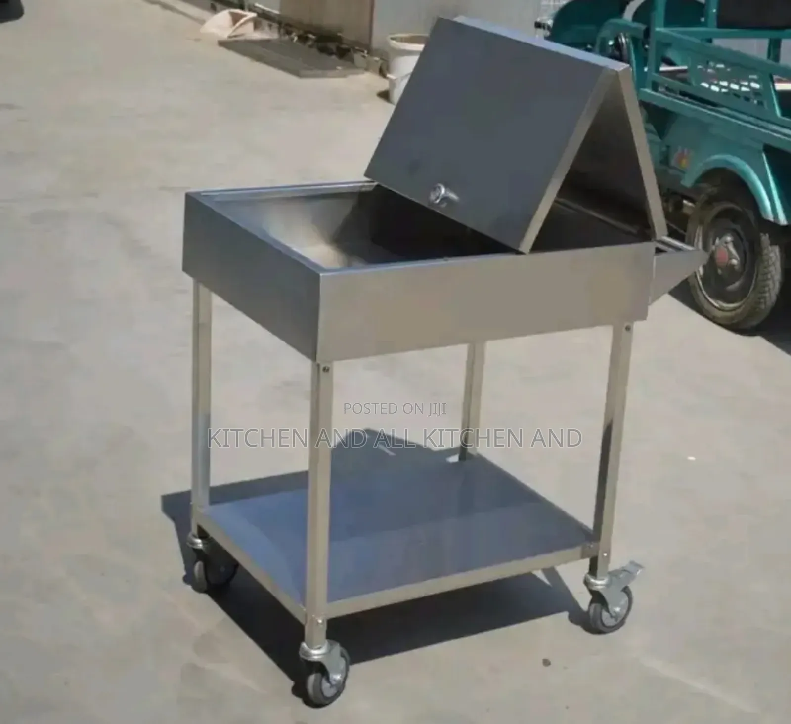 Durable Stainless Steel Food Cart