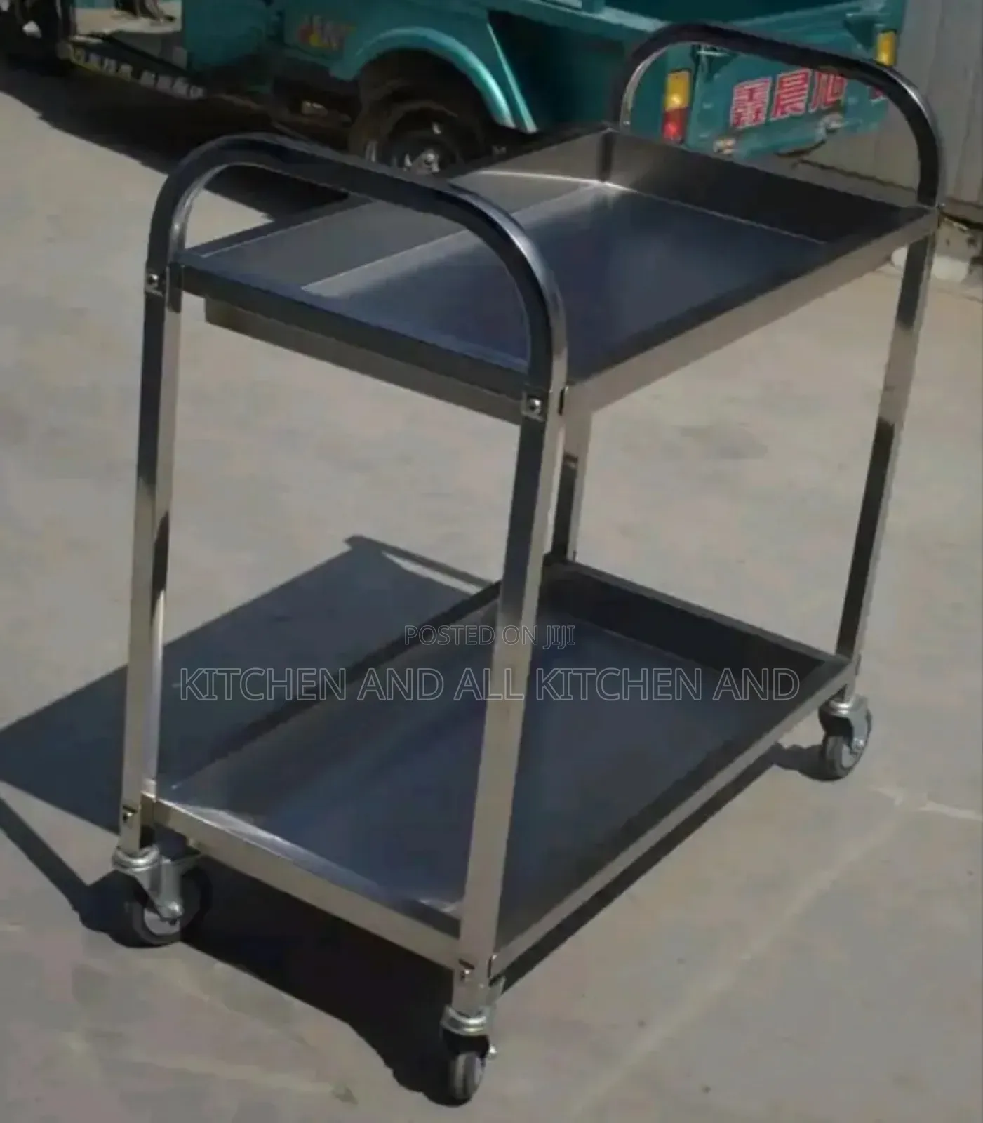 Durable Stainless Steel Food Trolley
