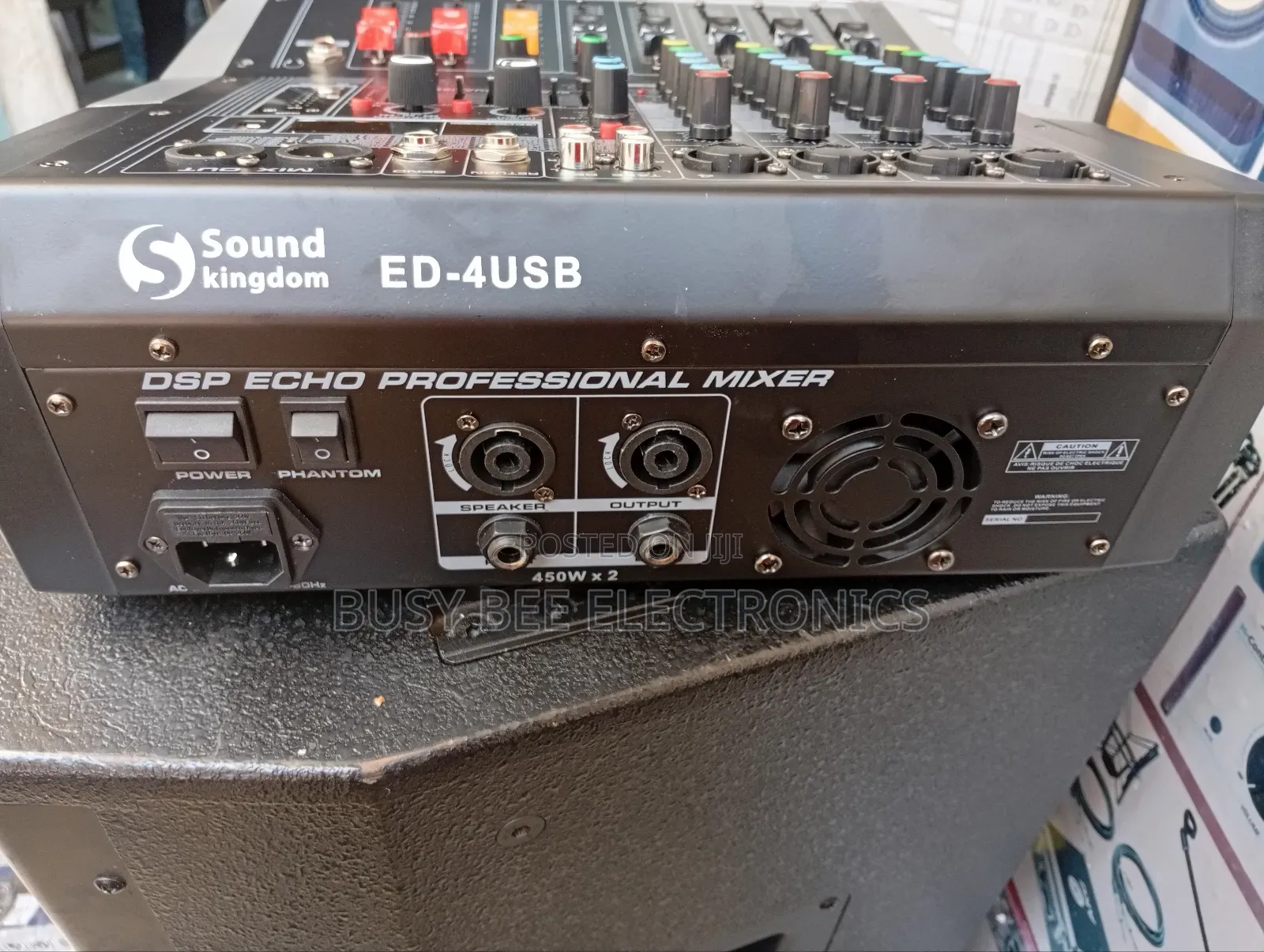 4 Channel Pro Mixer