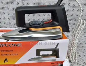 Ipcone Dry Iron Box With Titanium Teflon Nonstick Soleplate