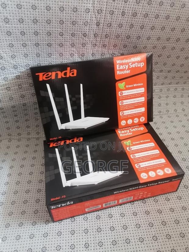 Premier 
Tenda F3 N300 300mbps Wifi Router