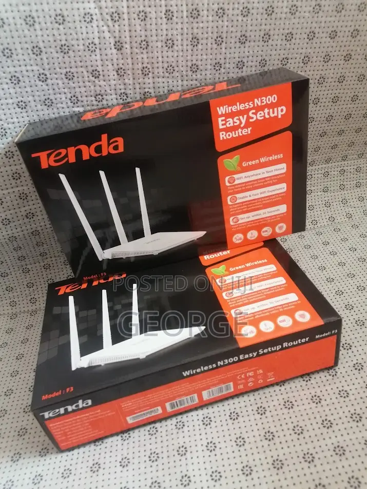 Premax Tenda F3 N300 300mbps Wifi Router