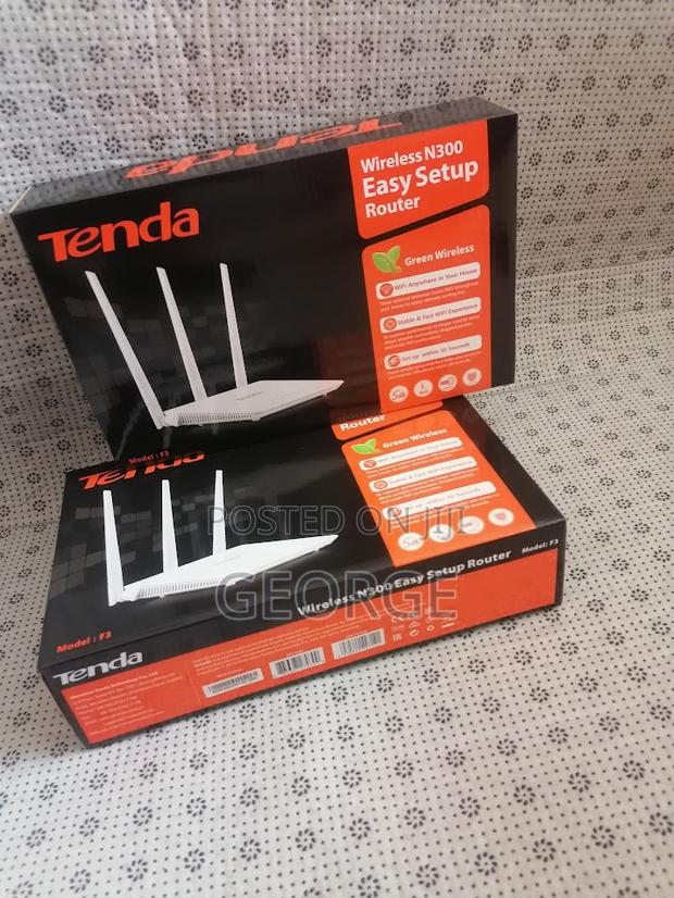 High Speed Tenda F3 N300 300mbps Wifi Router
