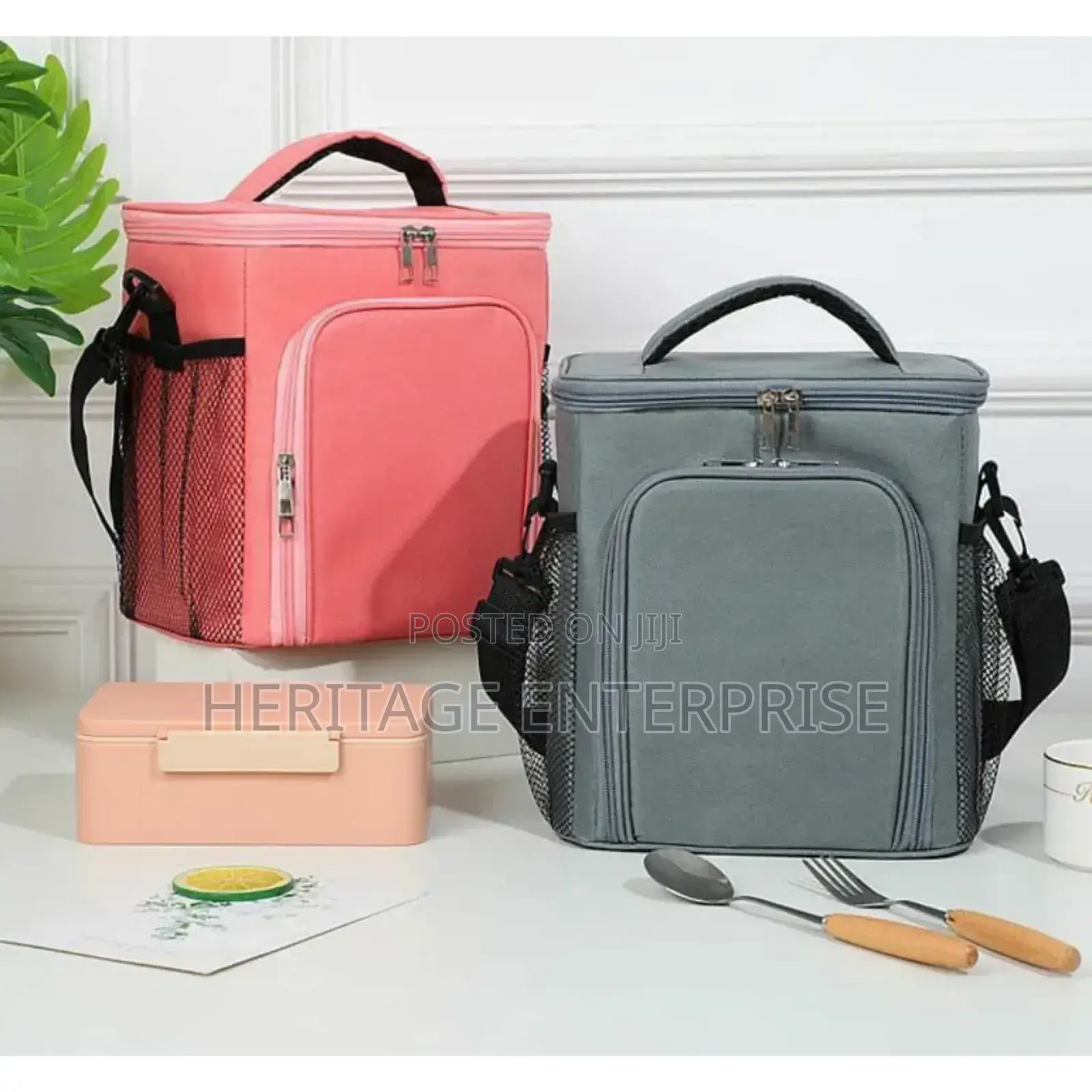 Lunch Bag 2 Compartment Lunch Bag