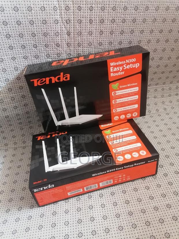 Dazzling
Tenda F3 N300 300mbps Wifi Router