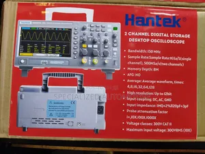 Hantek 2 Channel Digital Storage Desktop Oscilloscope