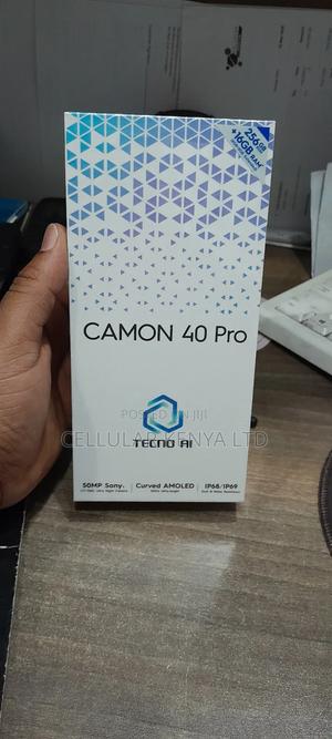 New Tecno Camon 40 Pro 256 GB Black - thumbnail 2