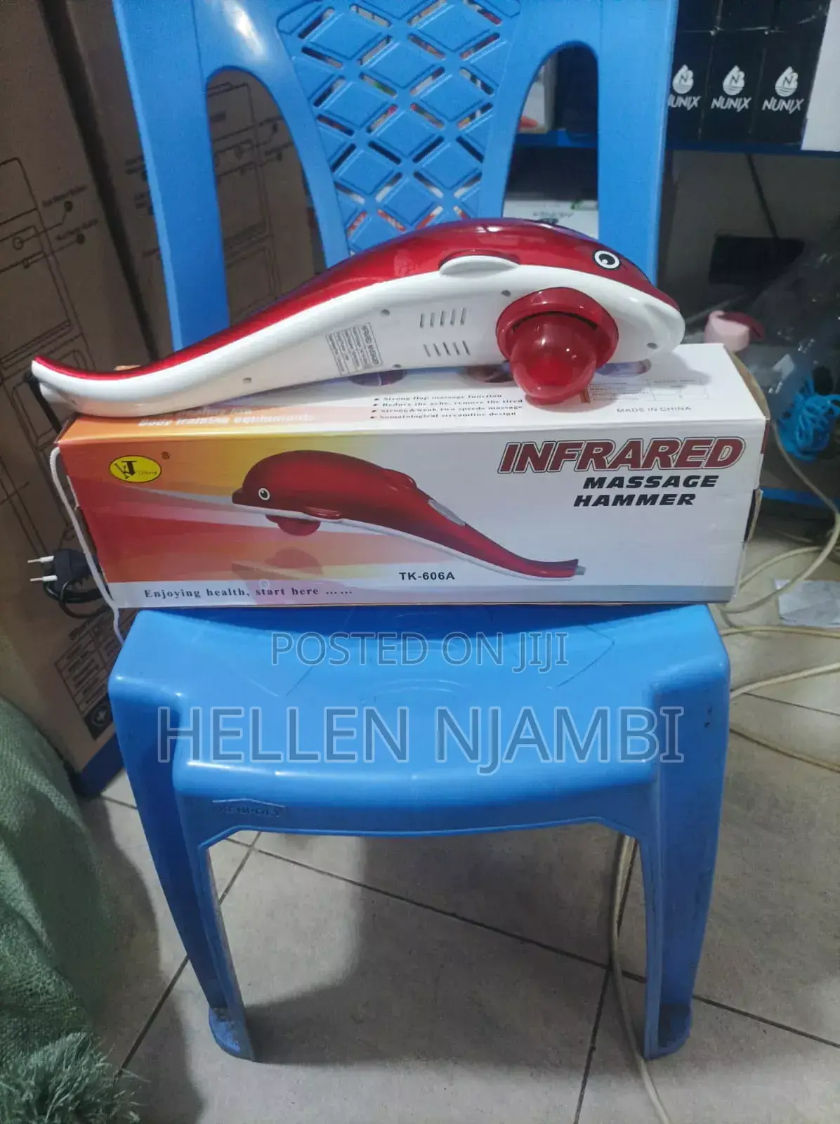 Dolphin Red Massager