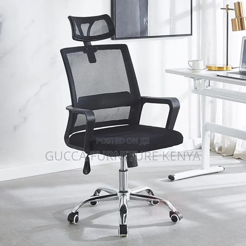 Office Chairs:Swivel Ergonomic Lumber Office High Back Chair