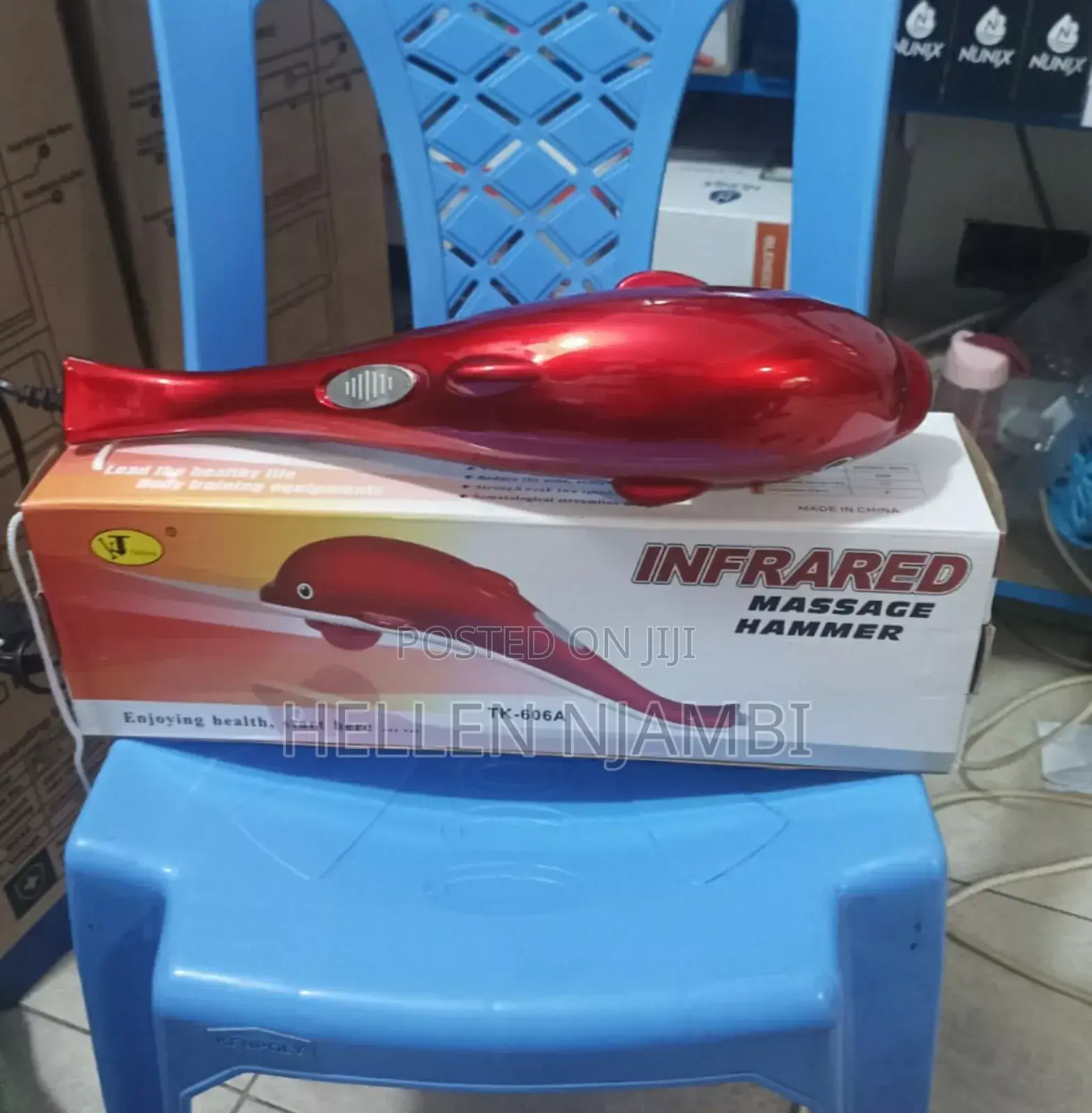 Dolphin Red Massager Hammer