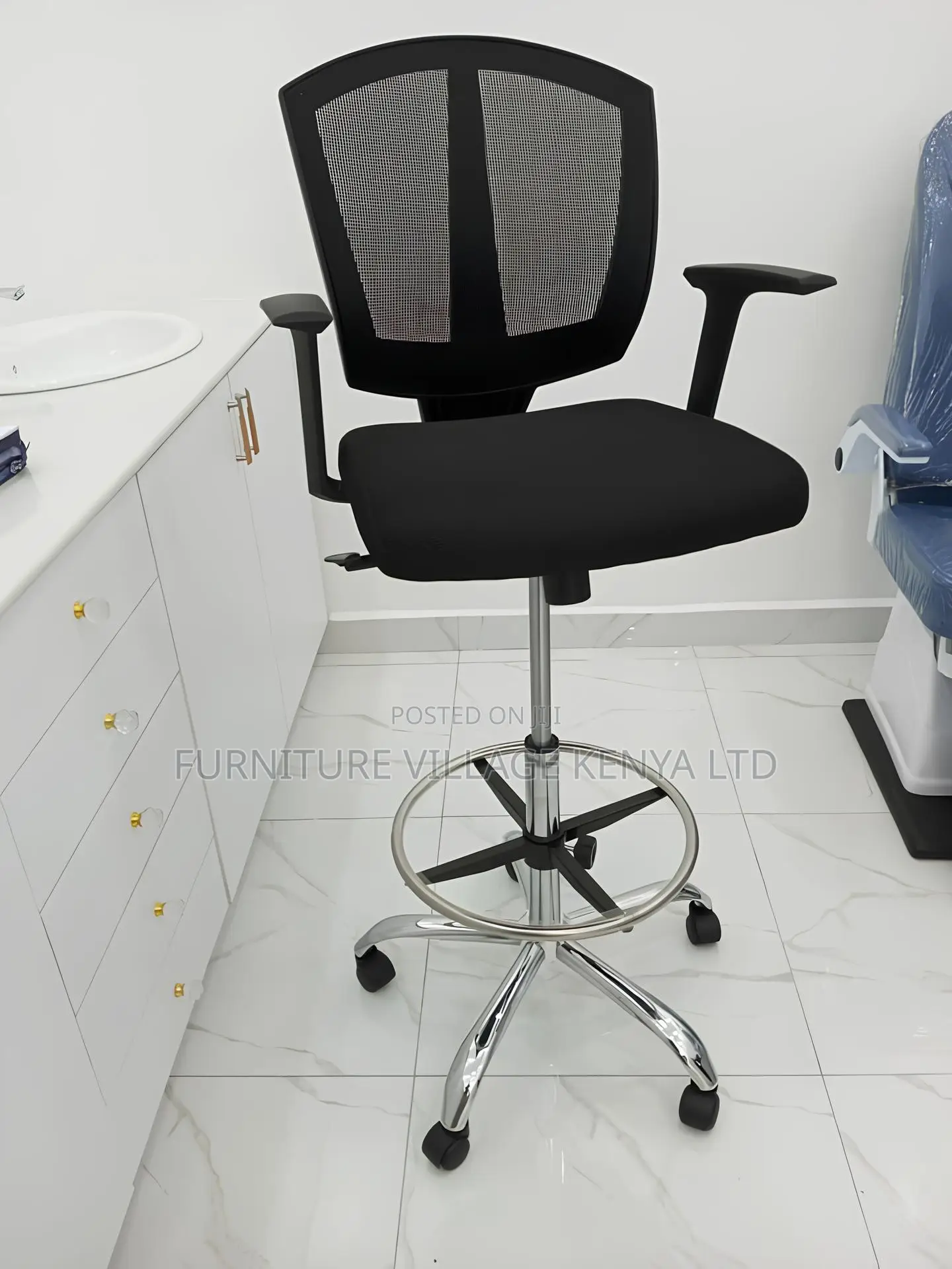 Cashier Seat; High Back Office Receptionist Chair