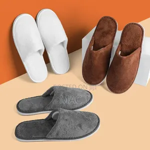 3 Pieces Set Adult Dult Size Indoor Slippers