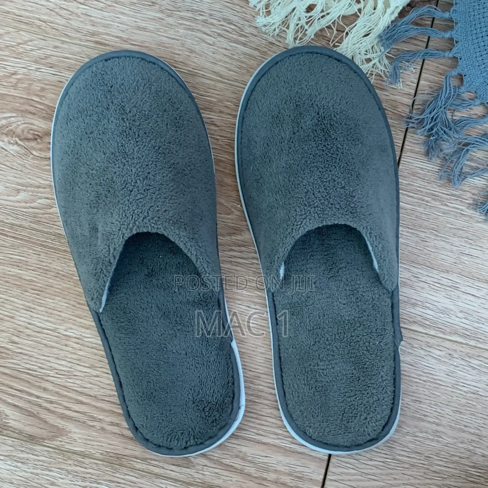 3 Pieces Set Adult Dult Size Indoor Slippers