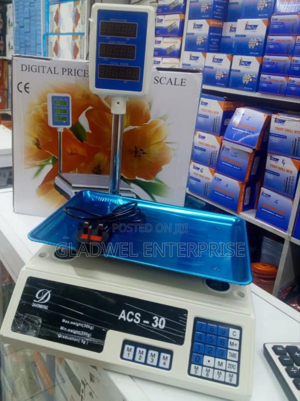 Best Quality Multifunction 30kg Digital Scale - main view