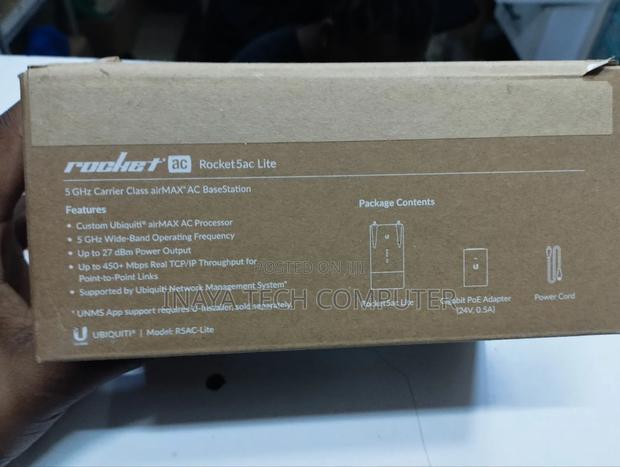 Ubiquiti Airmax Rocket Ac Lite R5ac-Lite